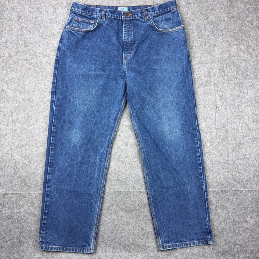 Tyndale Jeans Mens 38x31 Blue Rodeo Arc Rated Flame Resistant Denim Workwear USA